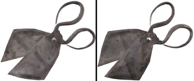Unmarked: Pair Of Early Hand Forged Shears