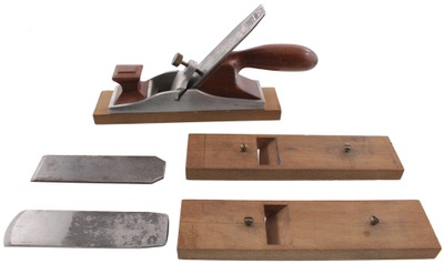 Unmarked: Alum. & Brass Pattern Mkrs. Plane