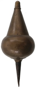 Unmarked: Massive Millwright's Plumb Bob