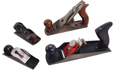 Stanley Rule & Level: Four Later Type Woodworking Planes