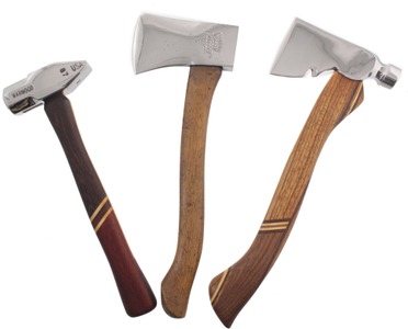 Assorted Makers: Three Artfully Restored Hdld. Tools