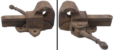Stephens Pat. Vise. Company, New York: Massive 4 1/2" Jaw Lever Lock Vise