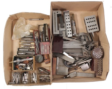 Assorted Makers: Lot Of Milling Mach. Bits, Taps & Latheit