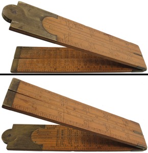 Stanley Rule & Level, No. 81: Two-Foot/Four-Fold Folding Rule
