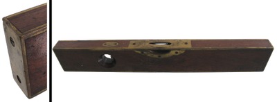 Stratton Brothers, Greenfield, Massachusetts, No. 1: Rare 18" Length Mahogany Level