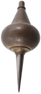 Unmarked: Classic Millwright's Brass Plumb Bob