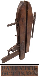 Roswell F. Cook & John Post, Potsdam, New York: Cook & Post's Patent Bench Vise