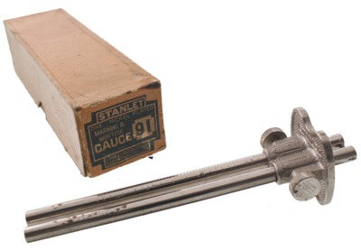 Stanley Rule & Level, No. 91: Double Beam Marking Gauge