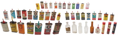 Assorted Makers: Coll. Of Household Oil Cans