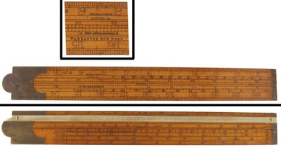 Stanley Rule & Level, No. 12: Early Two-Foot Folding Rule