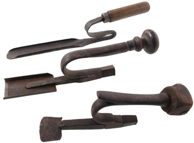 Assorted Makers: Three French Form Farrier's Butterises