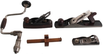 Assorted Makers: Lot Of Clean & Usabl Woodworking Tools