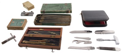 Assorted Makers: Five Original Box Precision Tools