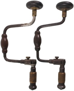 Davis L. & T. Company, Springfield, Massachusetts: Two Davis Patent Bit Braces