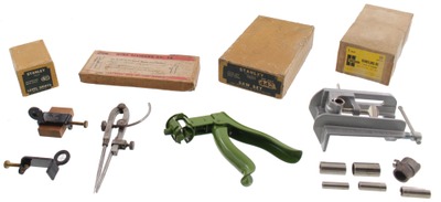 Stanley Rule & Level: Four Original Box Woodworking Tools