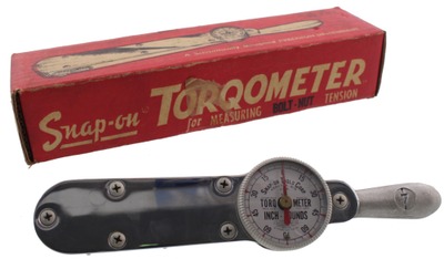 Snap-On Tools Company, Kenosha, Wisconsin, No. TQ-6: "Torqometer" Torque Wrench