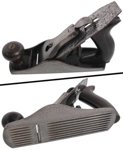 Stanley Rule & Level, No. 2 C: Rare Corrug. Sole Smoothing Plane