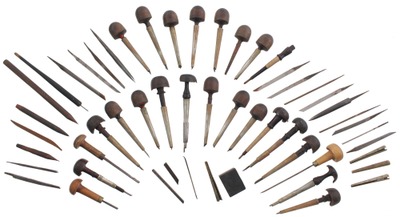 Assorted Makers: Lot Of Assorted Engraving Tools