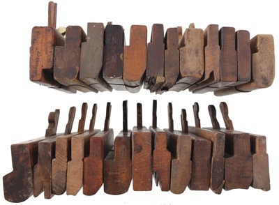 Assorted Makers: Lot Of Assorted Wood Molding Planes