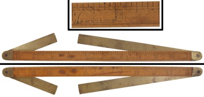 J. & G.H. Walker, New York, New York: Extra Thick Early Shipwrights Bevel