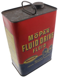 Chrysler Cororation, Detroit, Michigan: Extra Clean Can Of Mo Par Fluid Drive F