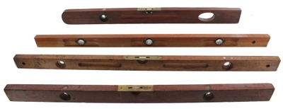 Assorted Makers: Lot Of Four Asst. Mason's Levels