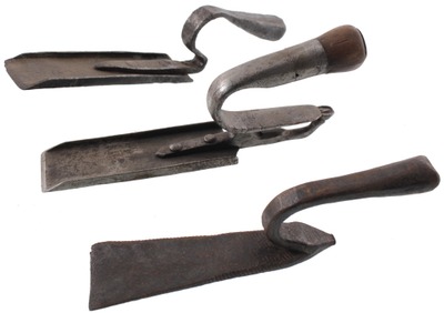 Assorted Makers: Coll. Of Three Farrier's Butterises