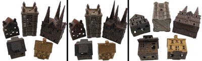 Assorted Makers: Five "Building" Type Still Banks