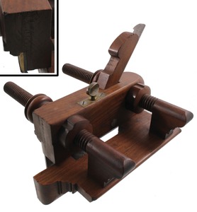E.W. Carpenter, Lancaster, Pennsylvania: Unhdld. Screw Arm Plow Plane