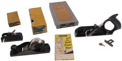Stanley Rule & Level, Roxton Pond, Quebec, Canada: Three Canadian Made Woodworking Tools