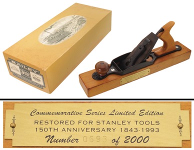 Stanley Tools: 150th Anniv. Commem. Transitional Plane