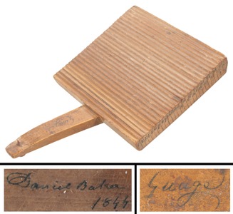 David Bader: Early Hand Made Flooring Gauge