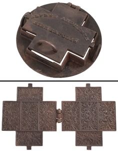 Alfred Andresen, Minneapolis, Minnesota: Early Cast Iron "Lefsa" Cooker