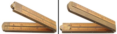 Stanley Rule & Level, No. 3: One-Foot/Four-Fold Folding Rule
