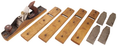 Siegley Tool Company, New Britain, Connecticut, No. 5: Converted Patent Cast Iron Jack Plane