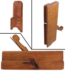 H. Wetherel, Chatham, Connecticut: Early Yellow Birch Astragal Molding Pla