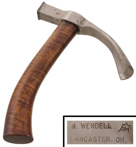 Norman "Slim" Wendell, Jr., Lancaster, Ohio: Artfully Crafted Hand Adze