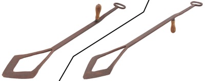 Unmarked: Unus. "Kite" Form Trapezoidal Hay Knif