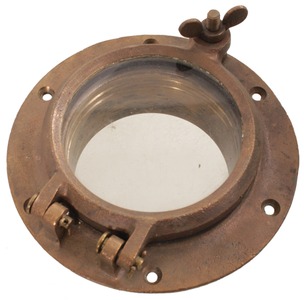 Unmarked: Extra Clean Cast Bronze Porthole