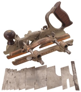 Stanley Rule & Level, No. 46: Rare Nickel Plated '"type 7" 'king Plan