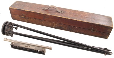 C.F. Richardson, Athol, Massachusetts: Cast Iron Surveyor's Transit
