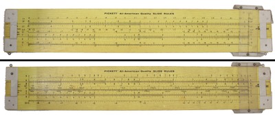 Pickett Slide Rule Company, Santa Barbara, California: Oversize 4 Foot Demo Slide Rule