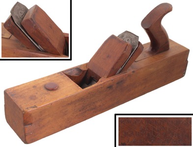 Kieffer & Auxer, Lancaster, Pennsylvania: Carpenter's Patent Jack Plane
