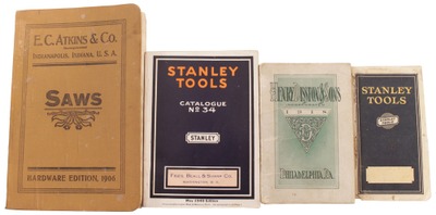Assorted Makers: Four Early Hand Tool Catalogues