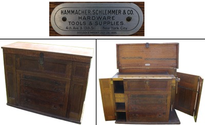 Hammacher Schlemmer & Company, New York, New York: Classic Fold Out Work Bench