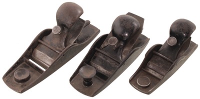 Birmingham Plane Manufacturing Company, Birmingham, Connecticut: Three Clean & Comple Icast Iron Block Pl