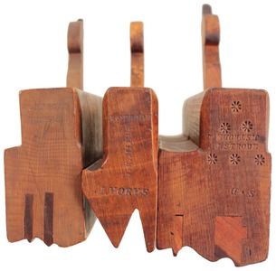 J. Strode, Dumontsville, Ohio: Three Clean Complex Molding Plane