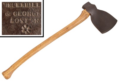 Underhill & George, Boston, Massachusetts: Undocumented Mkr. S'wright's Mast Axe