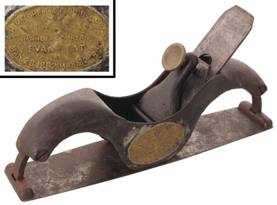 Mitchell & Company, Hudson, New York: "Evans Patent" Circular Plane