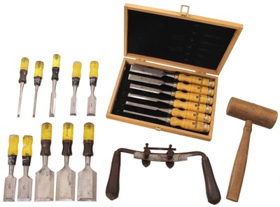 Assorted Makers: Lot Of Clean & Usabl Edge Tools